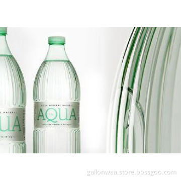 Square mineral plastic bottle Cap 500ml environment-friendl